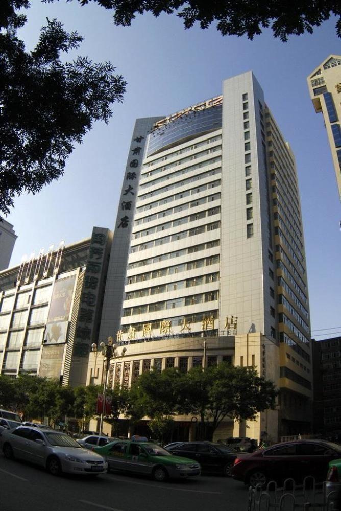 Gansu International Hotel Ланжоу Екстериор снимка
